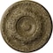 Ekena Millwork Granada Ceiling Medallion (Fits Canopies up to 7 1/8"), 19"OD x 1 1/2"P, Mississippi Mud Crackle CM19GAMMC - alternate 1
